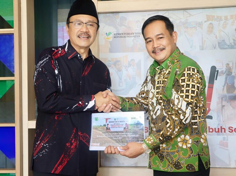 Wabup Muba Temui Mensos, Percepat Pembangunan Sekolah Rakyat