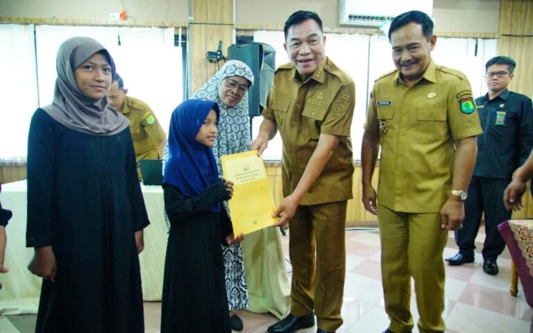 Sinergi Kejari, Pengadilan dan Pemkab Muba, Puluhan Anak Panti El-Nuza Dapat Kepastian Perwalian