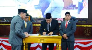 Bupati Muba dan DPRD Tandatangani Nota Kesepakatan KUPA-PPASP RAPBD-P 2026
