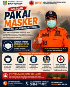 Kabut Asap, Dinkes Banyuasin Ingatkan Warga Pakai Masker