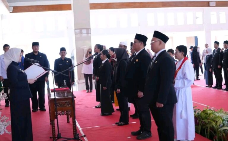 423 Pejabat Fungsional Pemkab Banyuasin Resmi Dilantik, Wabup Netta Tekankan Integritas dan Profesionalisme