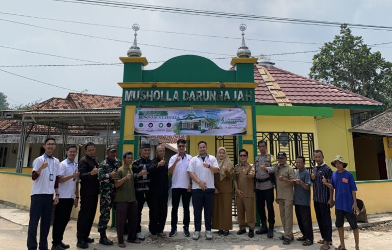 Peduli Rumah Ibadah, PT Tirta Fresindo Jaya Serahkan Hasil Renovasi Mushola Darunnajah