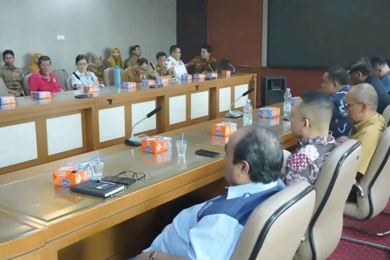 Pemkab Banyuasin Bahas Perbaikan Jalan Simpang Sungai Dua