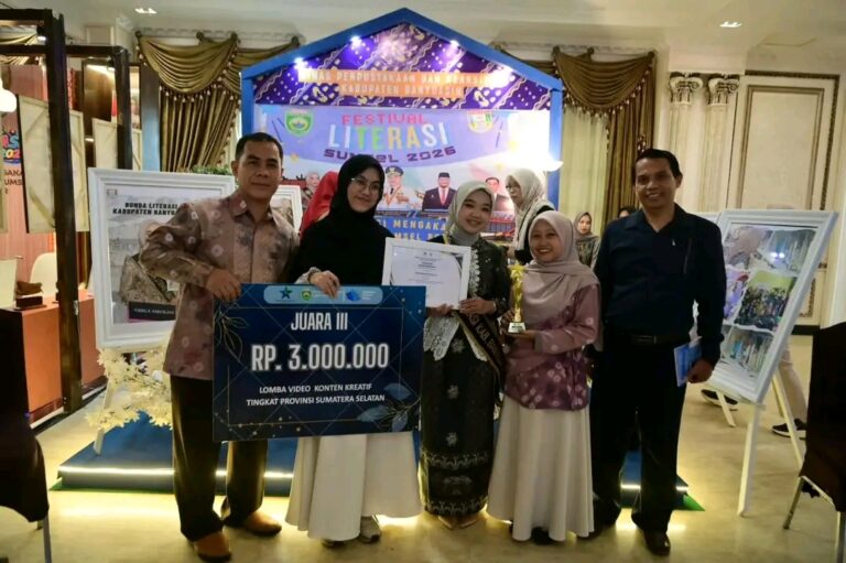 Bunda Literasi Banyuasin Hadiri Festival Literasi Sumsel, Dorong Generasi Berbudaya dan Melek Teknologi