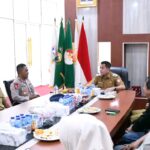 Bupati Banyuasin Terima Audiensi Dansat Brimob