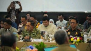 Sekda Banyuasin Hadiri Rakornas Pencegahan Karhutla