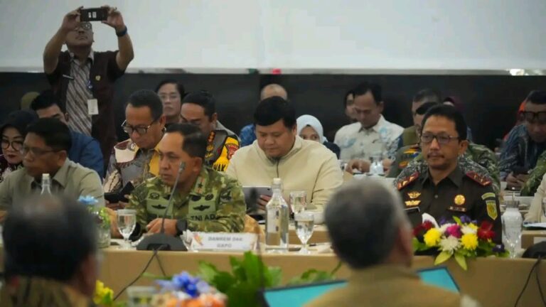 Sekda Banyuasin Hadiri Rakornas Pencegahan Karhutla