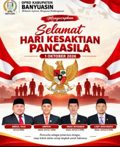 DPRD Banyuasin Ajak Masyarakat Amalkan Nilai-Nilai Pancasila