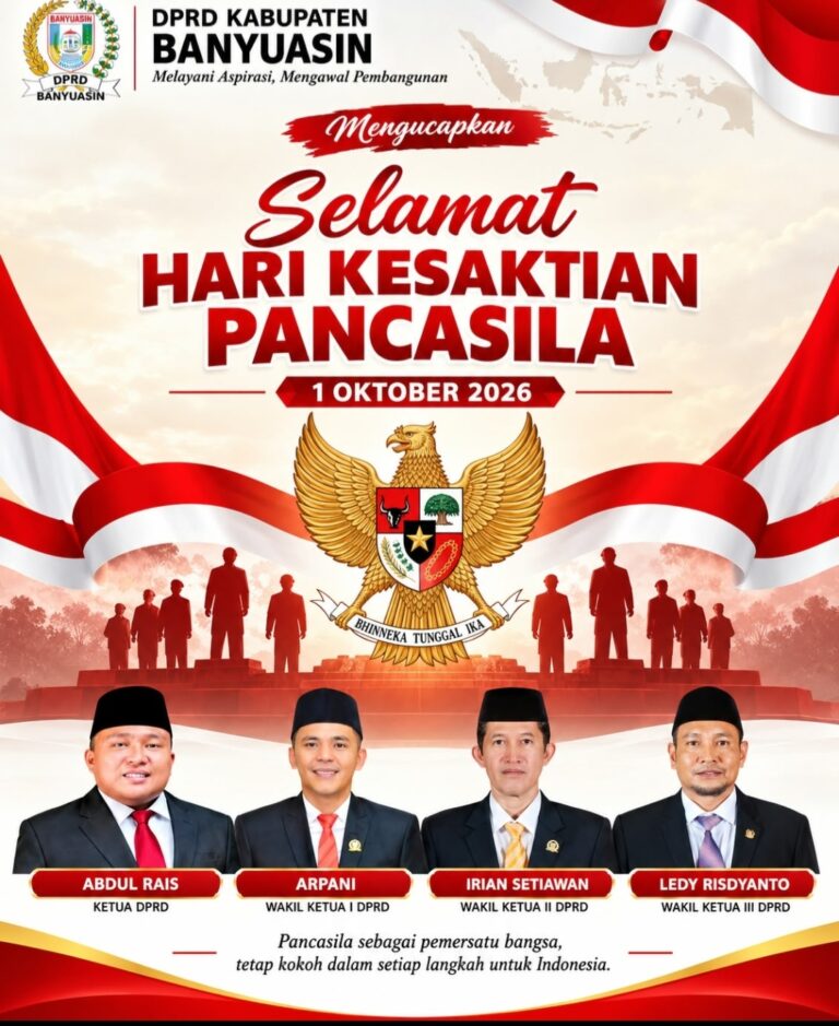 DPRD Banyuasin Ajak Masyarakat Amalkan Nilai-Nilai Pancasila