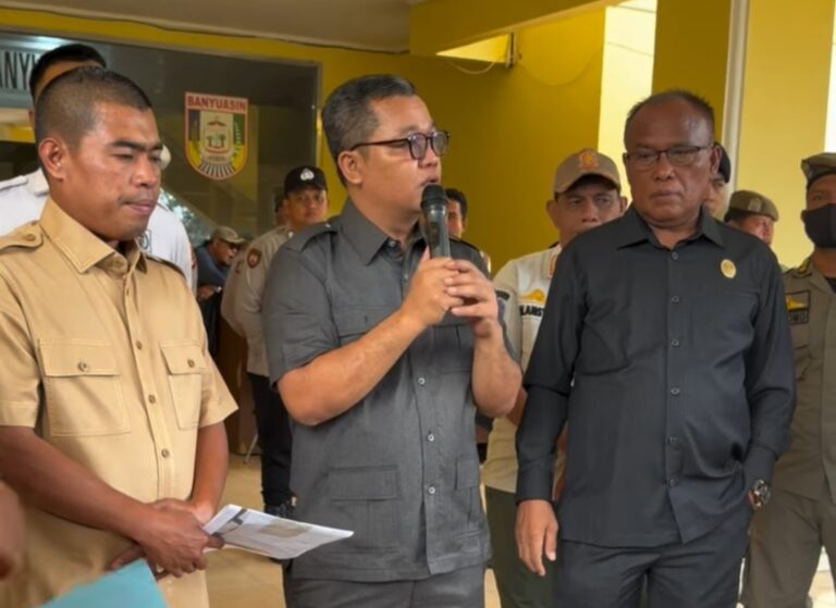Komisi II DPRD Banyuasin Tampung Aspirasi Masyarakat Lubuk Karet soal Kejelasan HGU PTPN 7 Betung Kerawo