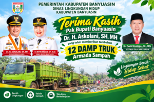 Atasi Tumpukan Sampah, DLH Banyuasin Bakal Terima Tambahan 12 Dump Truck