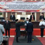 Akino Resmi Dilantik sebagai Anggota DPRD Banyuasin melalui PAW